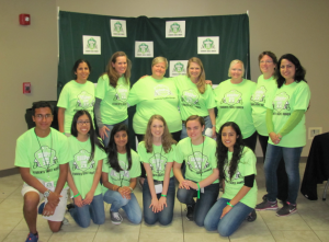 A group of SOUPer Bowl organizers