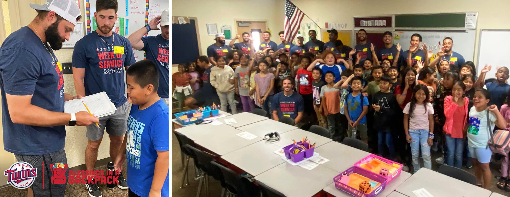 A Day of Blessings: Minnesota Twins Visit Tice Elementary Students